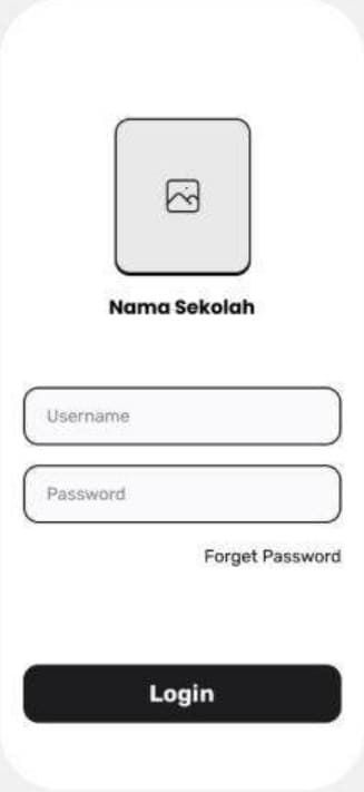Login screen